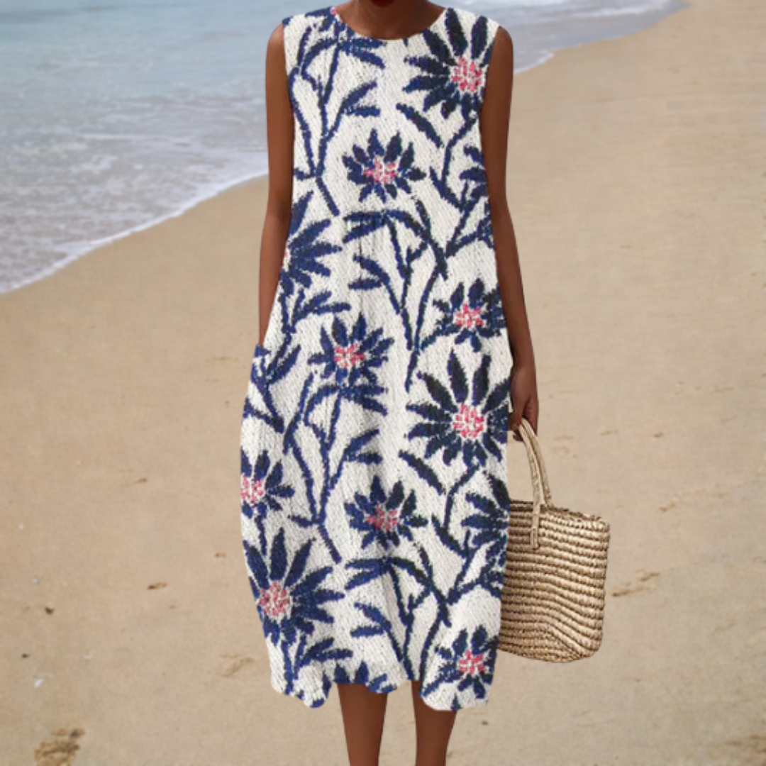 Vestido de verano cómodo sin mangas