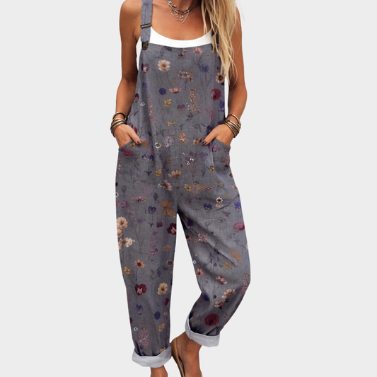 CHANTEL | JUMPSUIT À IMPRIMÉ FLORAL INTEMPOREL